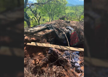 Destruyen presunto búnker del crimen organizado en Guadalupe y Calvo