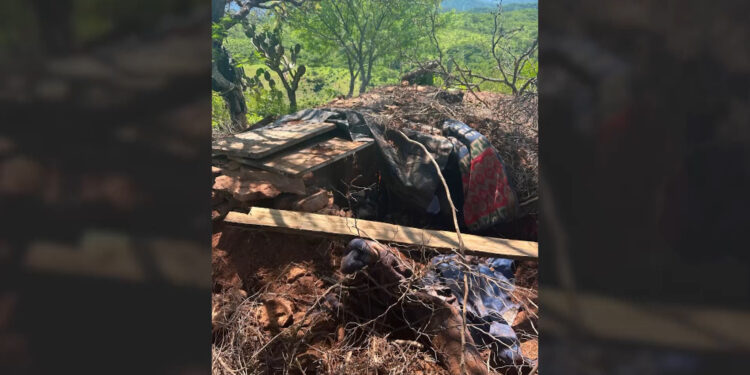 Destruyen presunto búnker del crimen organizado en Guadalupe y Calvo