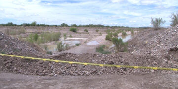 Cierran camino en Rosales por aumento del caudal del río San Pedro