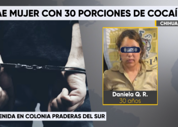 Detienen a mujer con 22 porciones de cocaína en Praderas del Sur