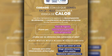 Emiten recomendaciones para cuidar los alimentos por temporada de calor
