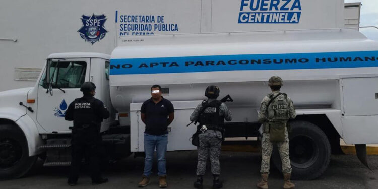 Detienen a hombre por presunto huachicoleo; es el tercer aseguramiento en el estado durante julio