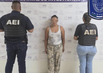 Detienen en flagrancia a mujer con “cristal” en colonia Valle de la Madrid