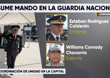 Esteban Rodríguez Calderón asume la coordinación de la Unidad 21 de la Guardia Nacional
