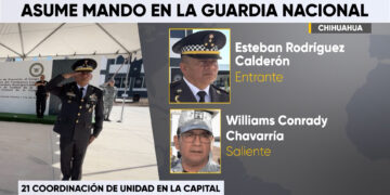 Esteban Rodríguez Calderón asume la coordinación de la Unidad 21 de la Guardia Nacional