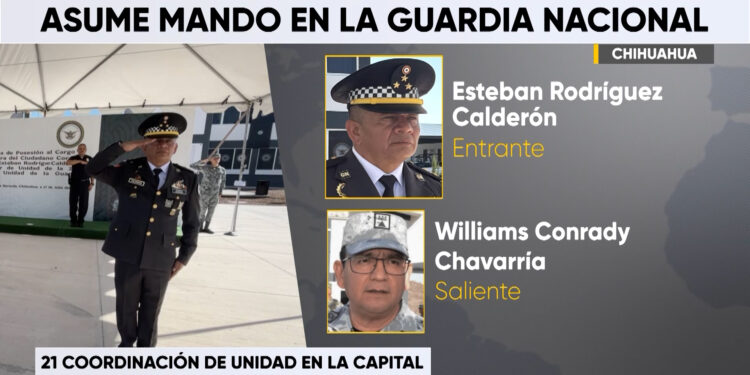 Esteban Rodríguez Calderón asume la coordinación de la Unidad 21 de la Guardia Nacional