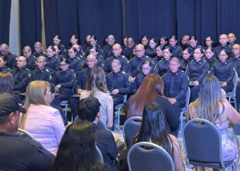 Egresan 97 cadetes de la Academia de Policía; robustecen corporaciones de Chihuahua y Delicias