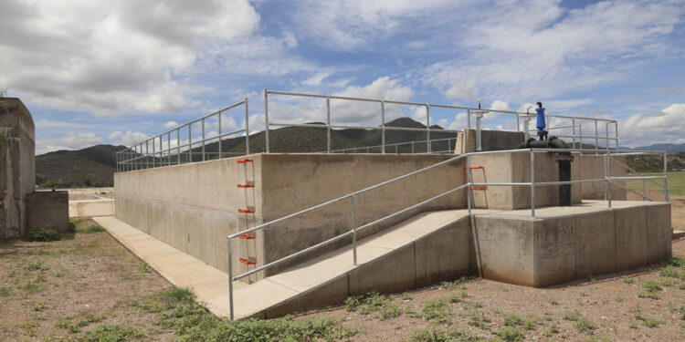 Entrega JCAS sistema lagunar de oxidación en San Francisco de Borja