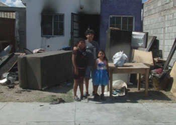 Familia pierde su hogar en incendio y solicita apoyo de la ciudadanía