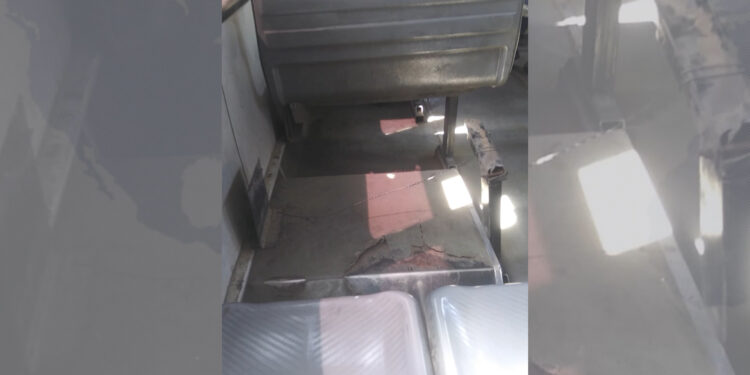 Usuarios exhiben malas condiciones de camiones alimentadores en Chihuahua