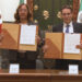 Hacienda y CEDH firman convenio para agilizar procesos administrativos
