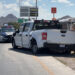 Ponchadura provoca choque entre pick up y automóvil en la carretera a Aldama