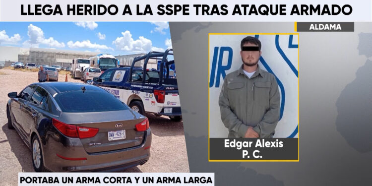Resguardan a hombre herido tras agresión armada en Aldama