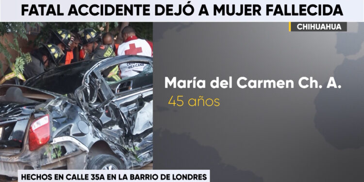 Muere mujer en choque entre vehículo de plataforma y auto conducido por un adolescente