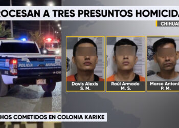 Vinculan a proceso a tres hombres por homicidio y tentativa de homicidio en la colonia Karike