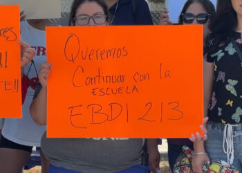 Padres protestan por cierre de estancia infantil del ISSSTE en Chihuahua