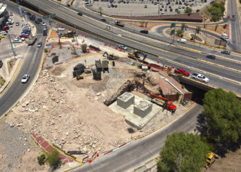 Presenta Municipio avances en construcción de Gaza de Incorporación en periférico de la Juventud