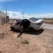 Persecución termina con recuperación de vehículo robado cerca del aeropuerto de Chihuahua