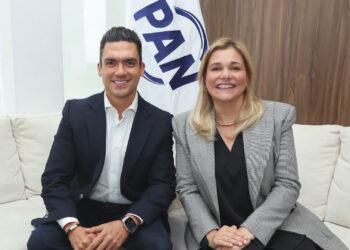 Maru Campos se reúne con el dirigente nacional del PAN