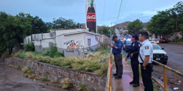 Realizó Gobierno Municipal recorridos preventivos ante las lluvias registradas en la ciudad