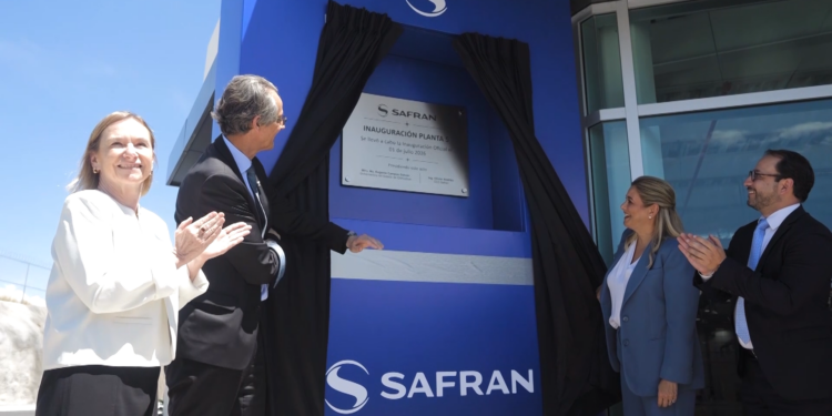 Safran inaugura quinta planta en Chihuahua con inversión de 7.4 millones de dólares