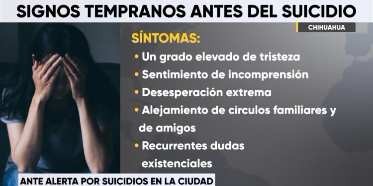 Especialistas exhortan a identificar señales de alerta para prevenir el suicidio