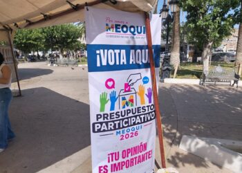 Votan meoquenses en el Presupuesto Participativo 2026
