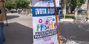 Votan meoquenses en el Presupuesto Participativo 2026