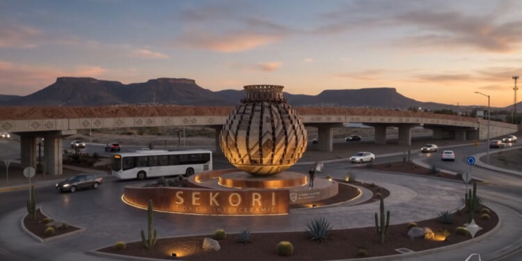 Instalarán escultura de más de seis metros en acceso a Chihuahua