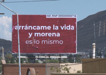 PAN lanza nuevos espectaculares contra Morena tras retiro de anuncios