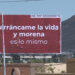 PAN lanza nuevos espectaculares contra Morena tras retiro de anuncios