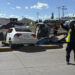 Aparatoso choque y volcadura en Periférico de la Juventud deja a una mujer gravemente lesionada