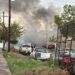 Arde picadero en la colonia Granjas