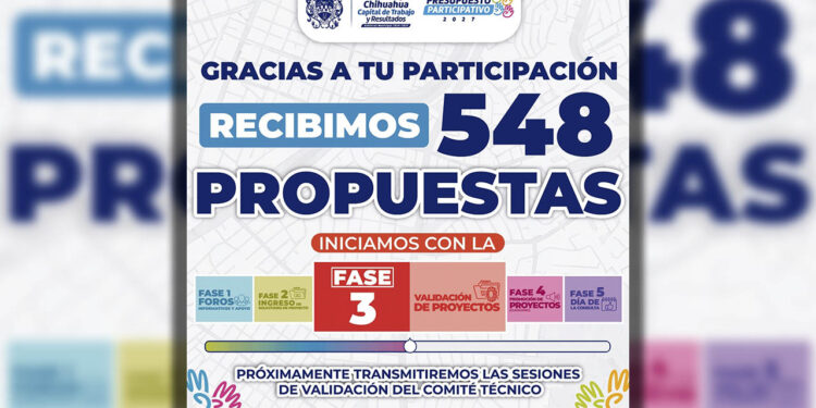 Avanza proceso del Presupuesto Participativo 2027 con la fase de validación de propuestas
