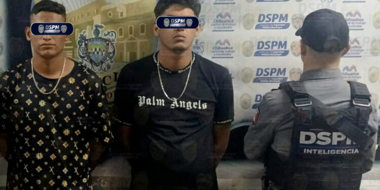Captura la Policía Municipal a dos presuntos responsables de ataque armado contra un menor