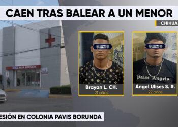 Detienen a dos presuntos responsables de ataque armado contra un menor en la colonia Pavis Borunda