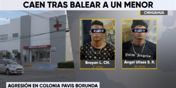 Detienen a dos presuntos responsables de ataque armado contra un menor en la colonia Pavis Borunda