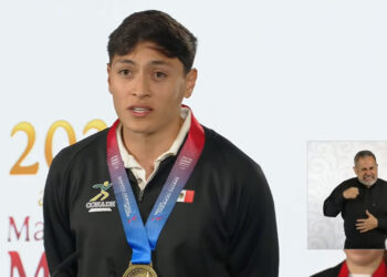 Destacan en la “mañanera” al atleta chihuahuense Erick Portillo