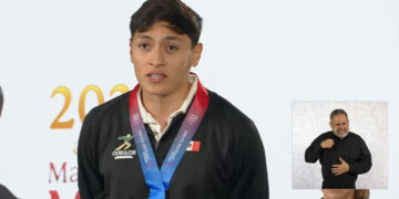 Destacan en la “mañanera” al atleta chihuahuense Erick Portillo