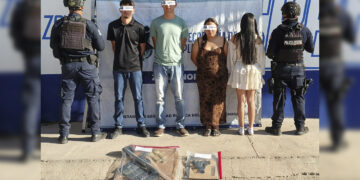 Detienen a 10 personas en Ojinaga tras operativo; aseguran armas, vehículos y equipo de comunicación