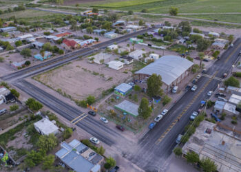 Entrega Ayuntamiento de Meoqui tres obras de infraestructura en Nuevo Loreto