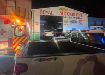 Investigan hecho violento que dejó dos personas sin vida en taller de Cuauhtémoc