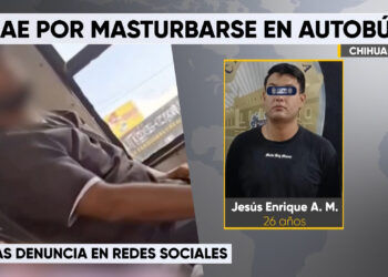 Detienen a sujeto por actos inapropiados en camión urbano