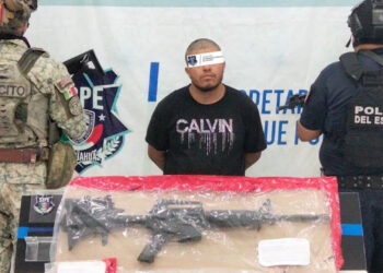 Detienen a sujeto armado en la carretera Juárez–Janos