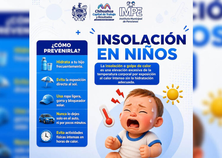 Llaman a prevenir insolación en niños con recomendaciones básicas