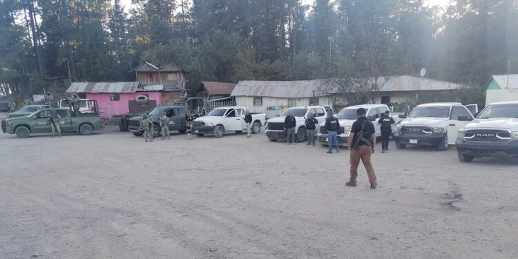 Mantiene Célula BOI despliegue permanente de seguridad en Guadalupe y Calvo
