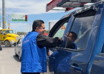 Participa Rafa Loera en la jornada del “Terremoto Azul”