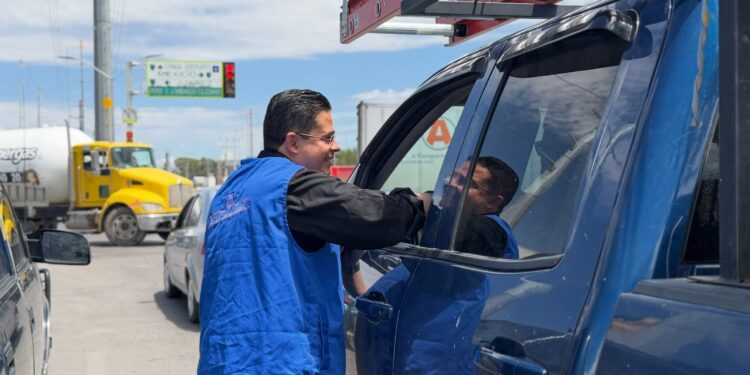 Participa Rafa Loera en la jornada del “Terremoto Azul”