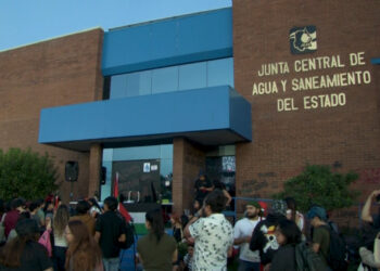 Protestan contra convenio de la JMAS con empresa israelí