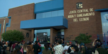 Protestan contra convenio de la JMAS con empresa israelí